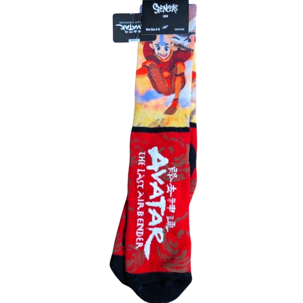 Avatar: The Last Airbender Red Socks by Spencer's